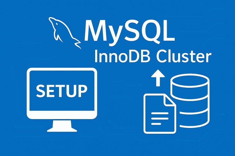 MySQL InnoDB Cluster, explained