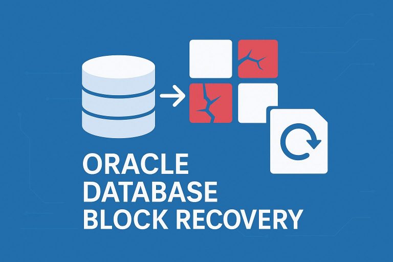 Oracle data block recovery