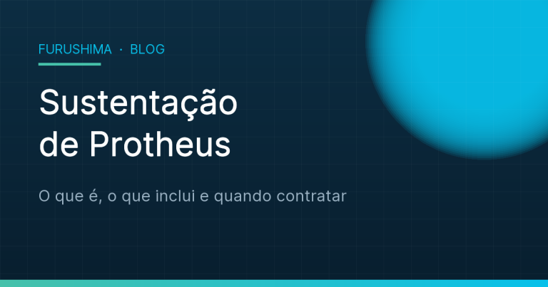 Protheus managed support: what it is, what it covers and when to hire it